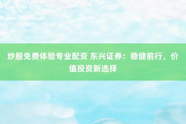 炒股免费体验专业配资 东兴证券：稳健前行，价值投资新选择
