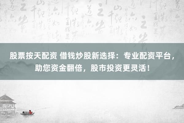 股票按天配资 借钱炒股新选择：专业配资平台，助您资金翻倍，股市投资更灵活！
